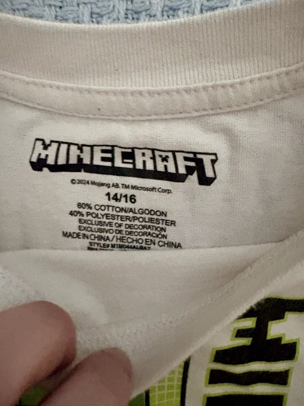 Minecraft Tee - Picture 2 of 2